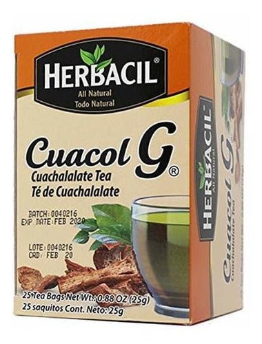 Cuachalalate En Te Herbacil 2 Cajas