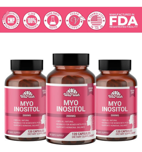 Promoción de Myo inositol de Wofresh 2 frascos