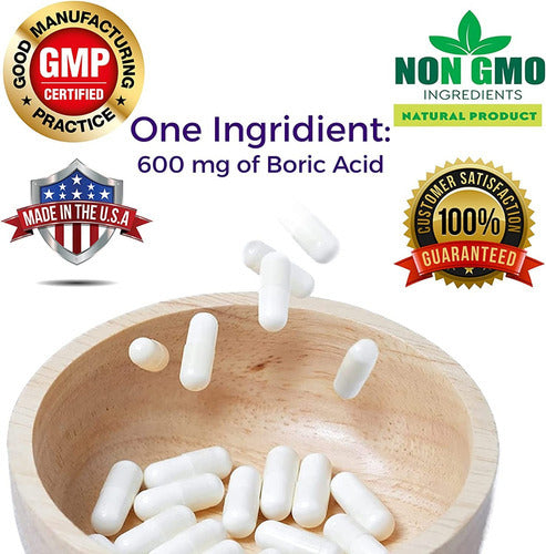 ÓVULOS DE ÁCIDO BÓRICO 600 MG BORIC FEM