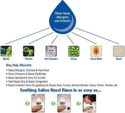 Neilmed Sinus Rinse Kit Completo De Enjuague Nasal X100