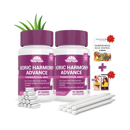 ÓVULOS DE ÁCIDO BÓRICO ADVANCE WOFRESH PACK 2