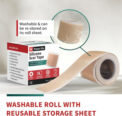 Cinta Silicona Elimina Cicatriz
