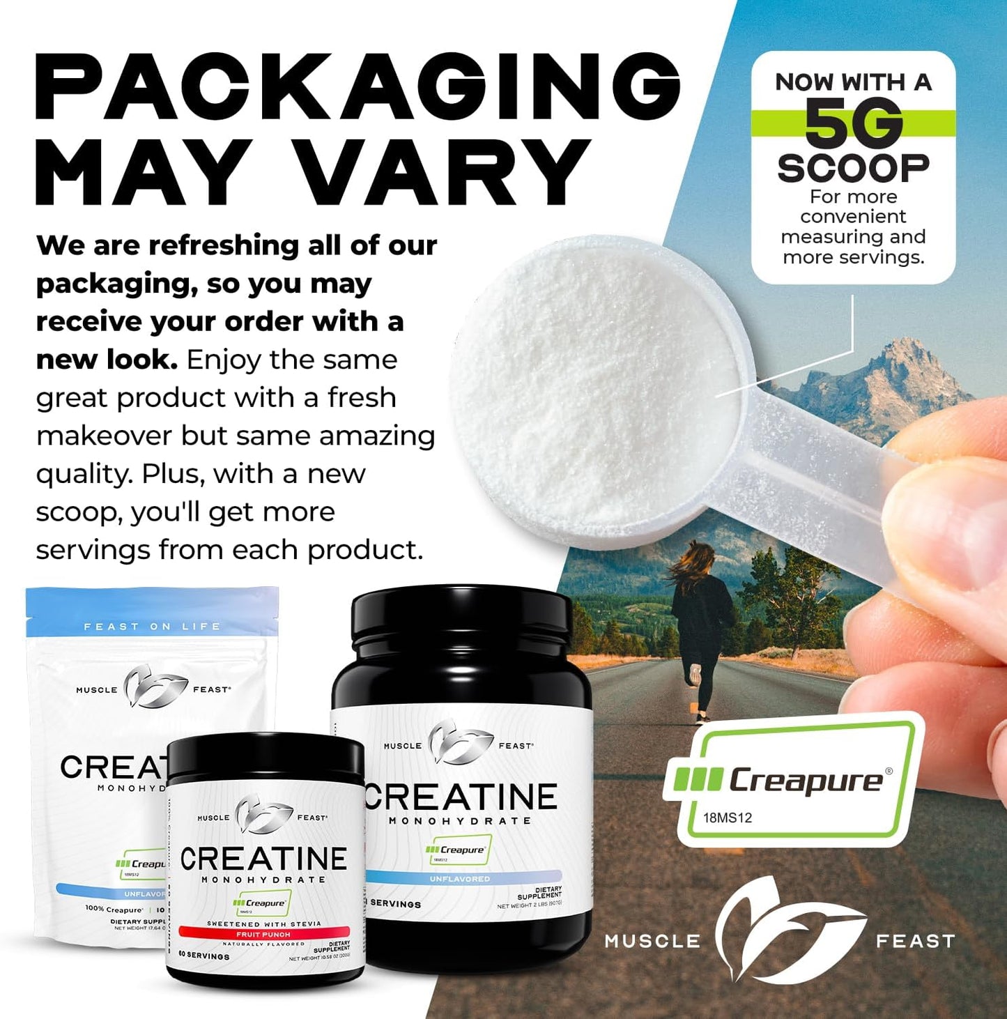 CREATINA CREAPURE PREMIUM MUSCLE FEAST