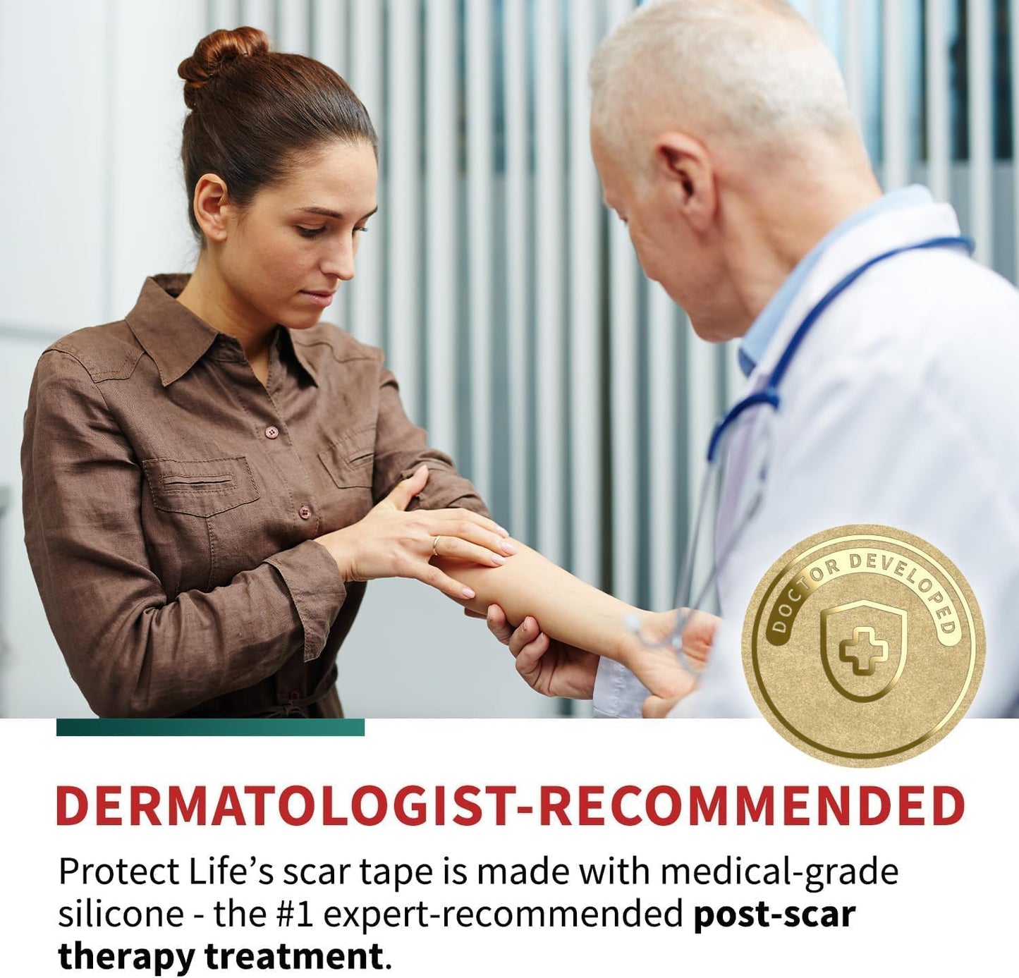 Cinta Silicona Elimina Cicatriz