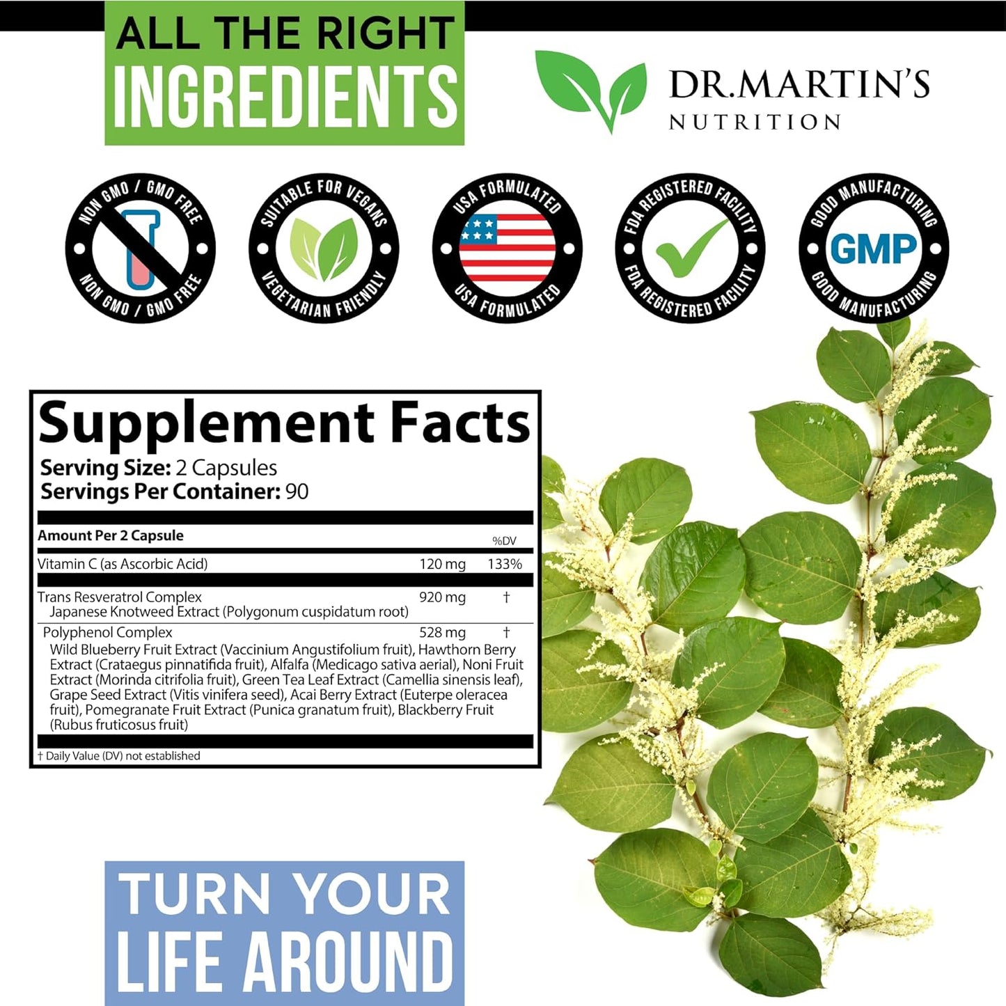 RESVERATROL EXTRAFUERTE 1450 MG