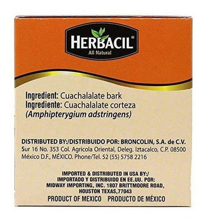 Cuachalalate En Te Herbacil 2 Cajas