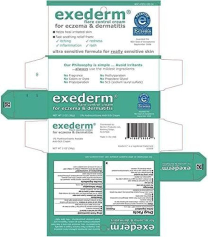 Crema Exederm Control Llamarada Para Eczema Y Dermatitis
