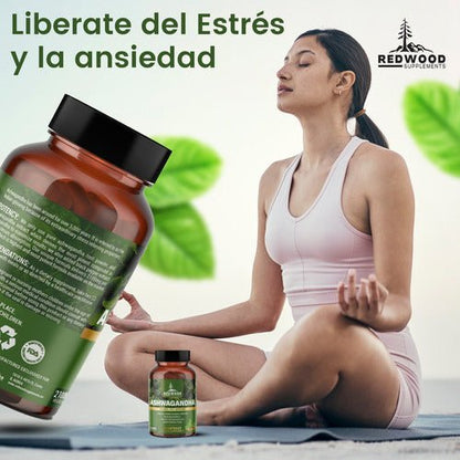 ASHWAGANDHA REDWOOD 2100 MG PACK 2