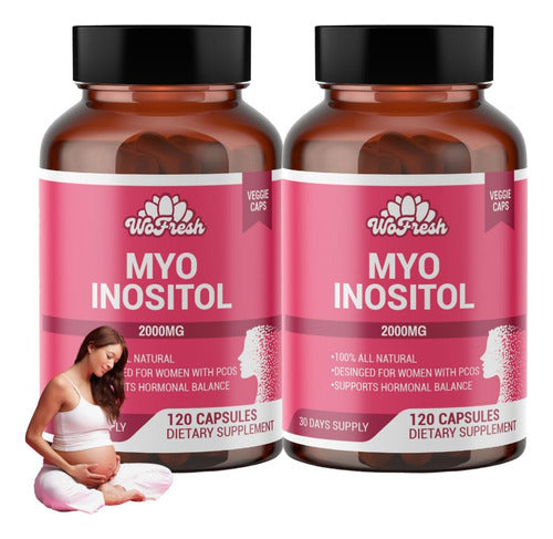 Promoción de Myo inositol de Wofresh 2 frascos