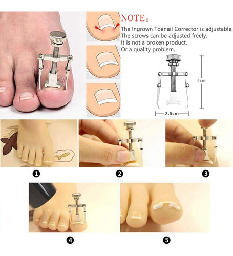 Kit De Manicure Y Pedicure Para Uñas Gruesas Profesional