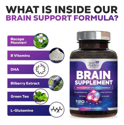 SUPLEMENTO CEREBRAL NOOTROPICO APOYO COGNITIVO