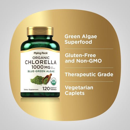 CHLORELA ORGANICA 1000 MG PIPING ROCK