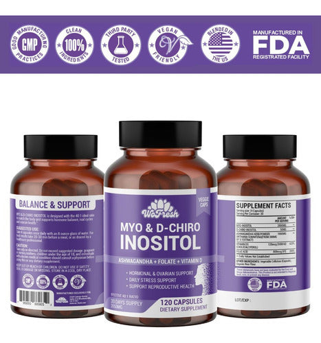 Promoción Myo D-chiro Inositol 2 frascos
