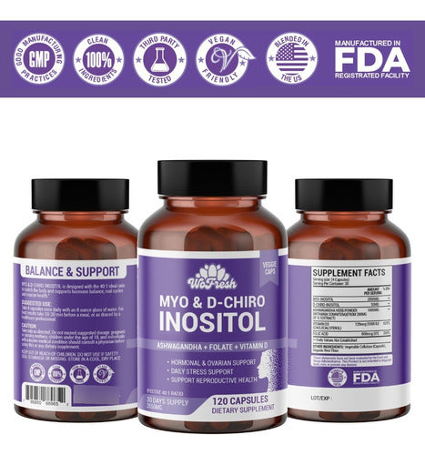 MYO D CHIRO INOSITOL WOFRESH 2050 MG PACK 3
