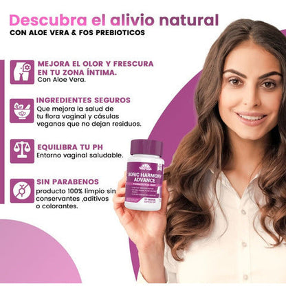 ÓVULOS DE ÁCIDO BÓRICO ADVANCE WOFRESH PACK 2