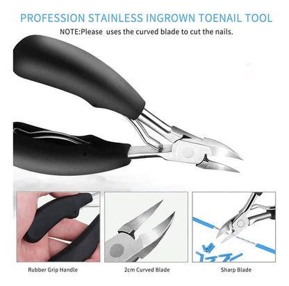 Kit De Manicure Y Pedicure Para Uñas Gruesas Profesional