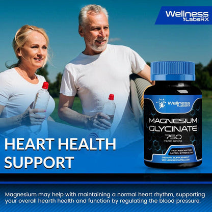 GLICINATO DE MAGNESIO EXTRA FUERTE 750 MG