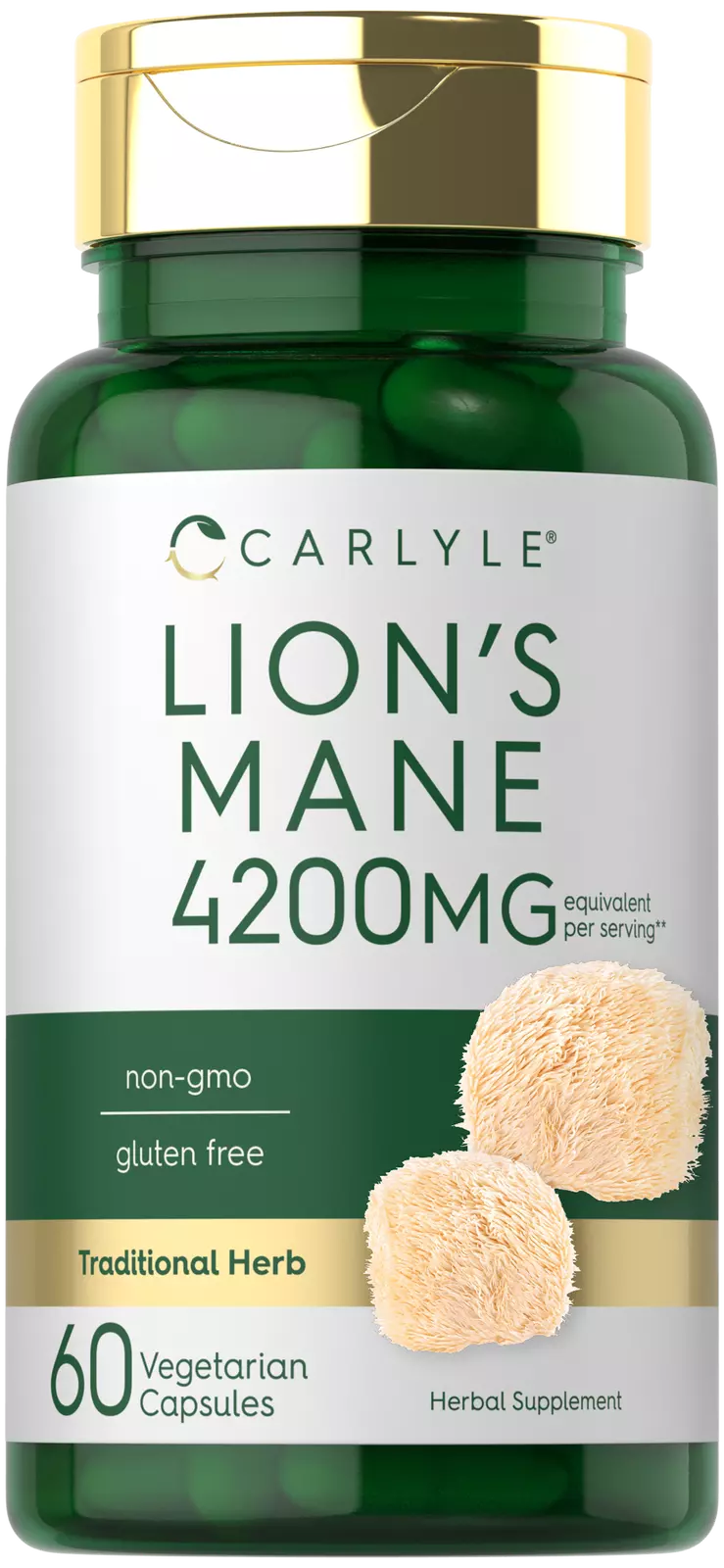 Hongo Melena De Leon 4200mg 60 Capsulas